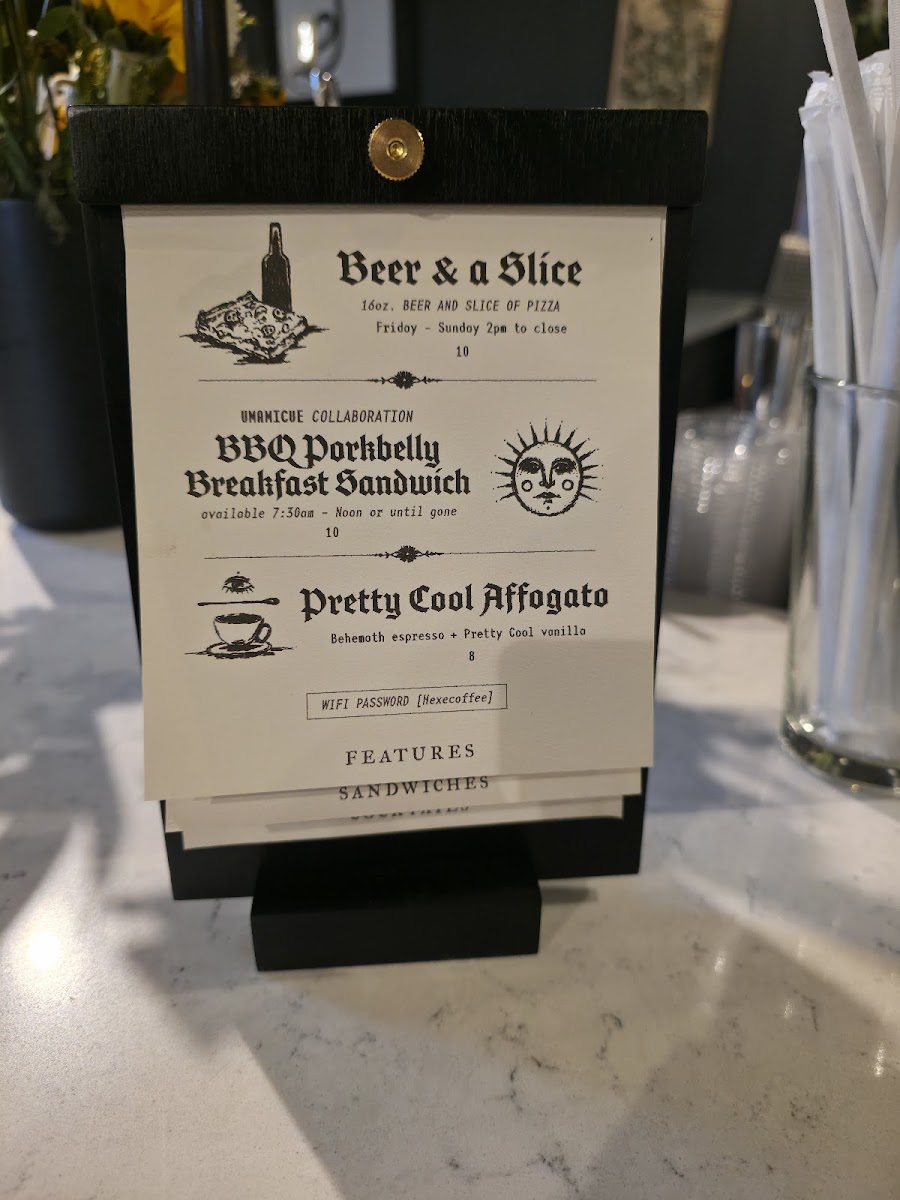 Hexe Coffee Co. Menu - Image 4